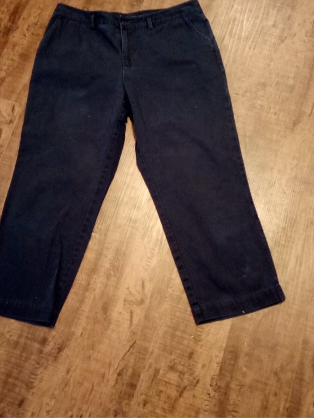 Ralph Lauren navy blue 10 petite woman's pants pre owned